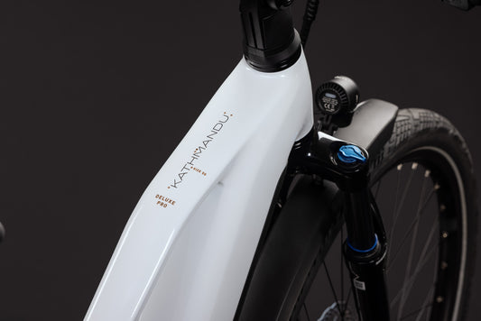 CUBE Kathmandu Hybrid Deluxe Pro 800 Trapeze E-Trekkingrad 2027, Antrieb und Schaltung