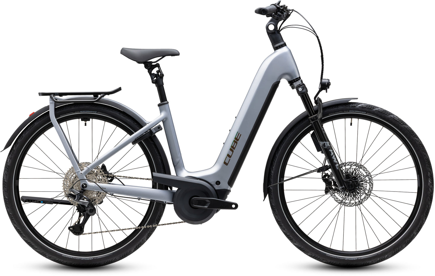 Cube Kathmandu Hybrid EXC 800 slategrey´n´chrome Easy Entry 2027