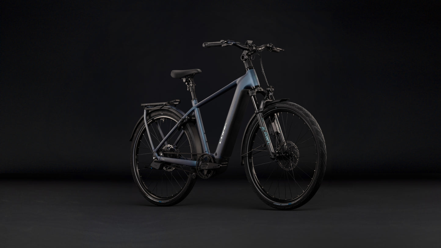 Cube Kathmandu Hybrid Deluxe SLX 800 mineralblue´n´blue 2027