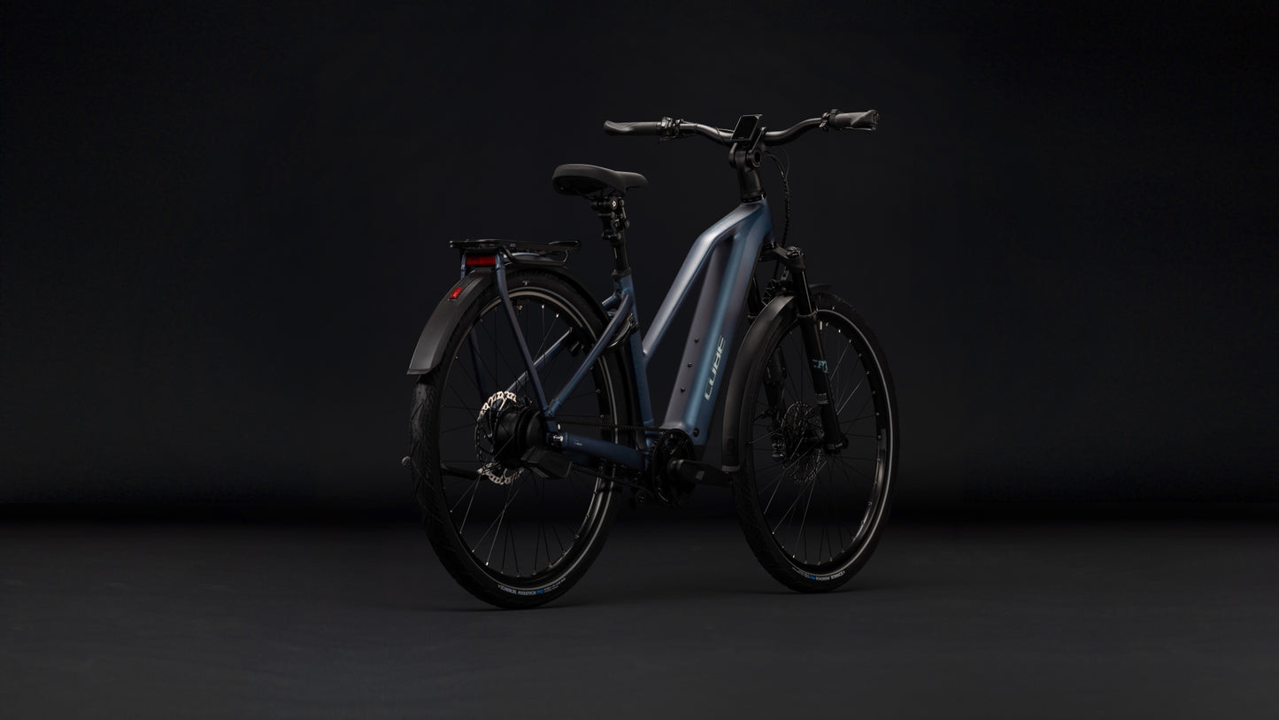 Cube Kathmandu Hybrid Deluxe SLX 800 mineralblue´n´blue Trapeze 2027