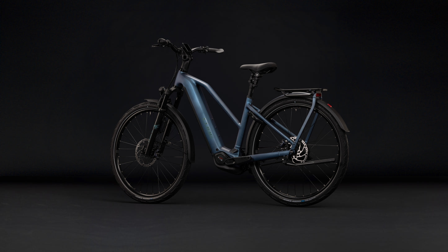Cube Kathmandu Hybrid Deluxe SLX 800 mineralblue´n´blue Trapeze 2027
