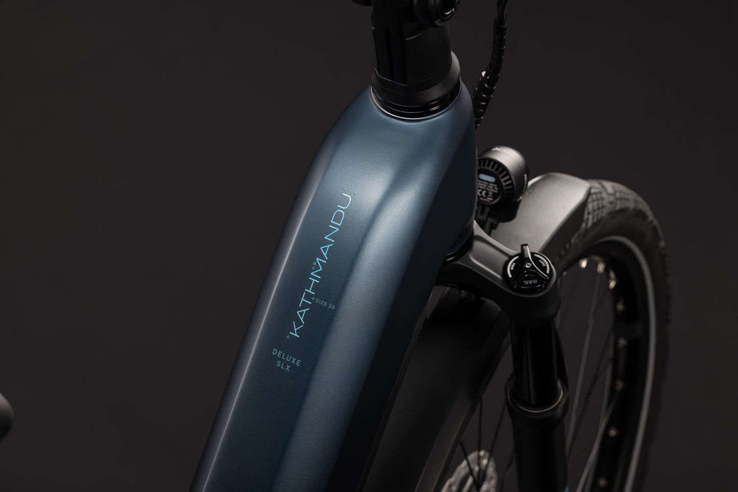 Cube Kathmandu Hybrid Deluxe SLX 800 mineralblue´n´blue Easy Entry 2027