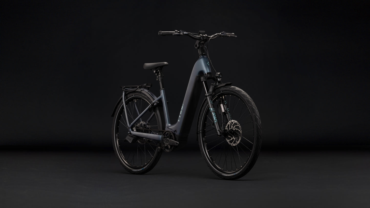 Cube Kathmandu Hybrid Deluxe SLX 800 mineralblue´n´blue Easy Entry 2027