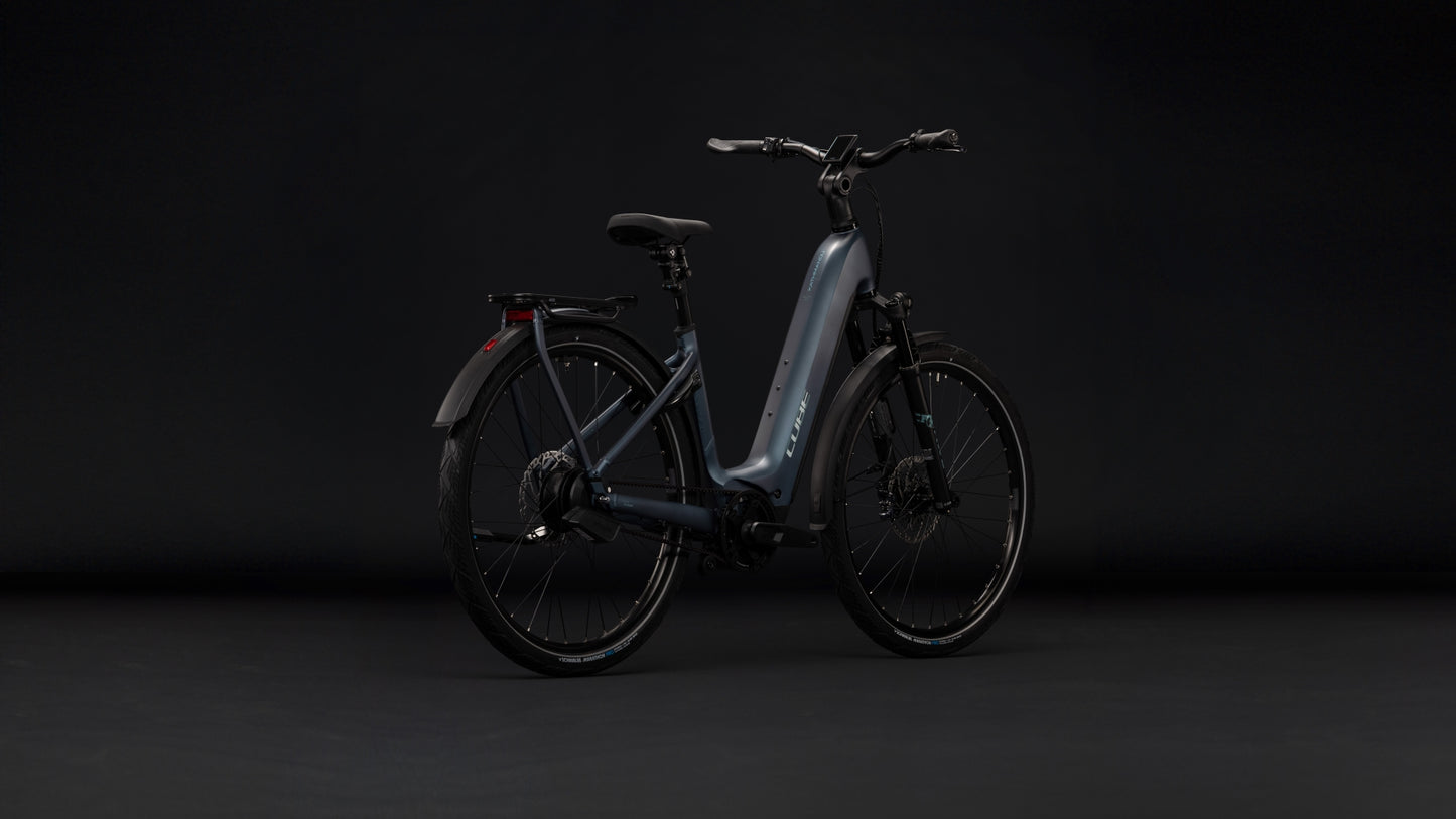 Cube Kathmandu Hybrid Deluxe SLX 800 mineralblue´n´blue Easy Entry 2027