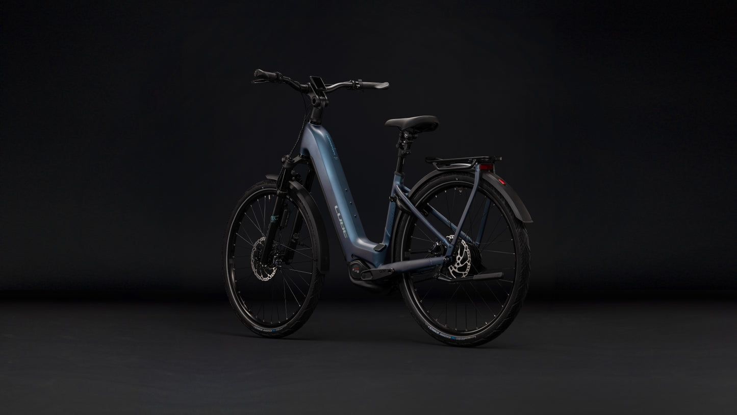 Cube Kathmandu Hybrid Deluxe SLX 800 mineralblue´n´blue Easy Entry 2027