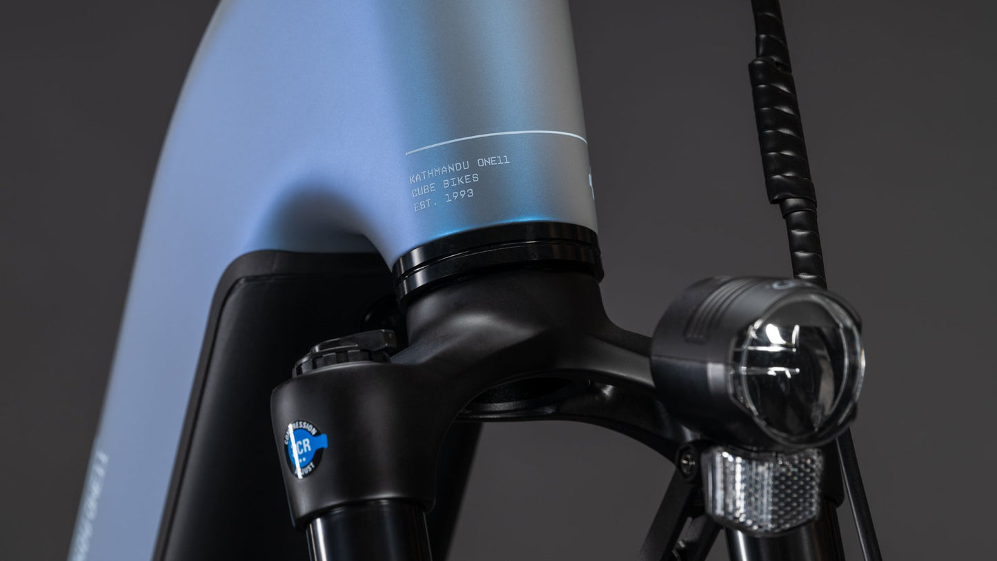Produktbild: Cube Kathmandu Hybrid ONE11 HPC Pro 800 hazeblue´n´blue, Detailaufnahme 06