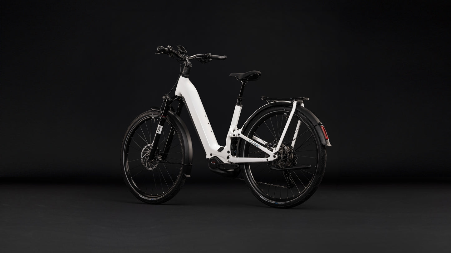 Cube Kathmandu Hybrid ONE11 HPC SLX 800 metallicwhite´n´prizm Easy Entry 2027