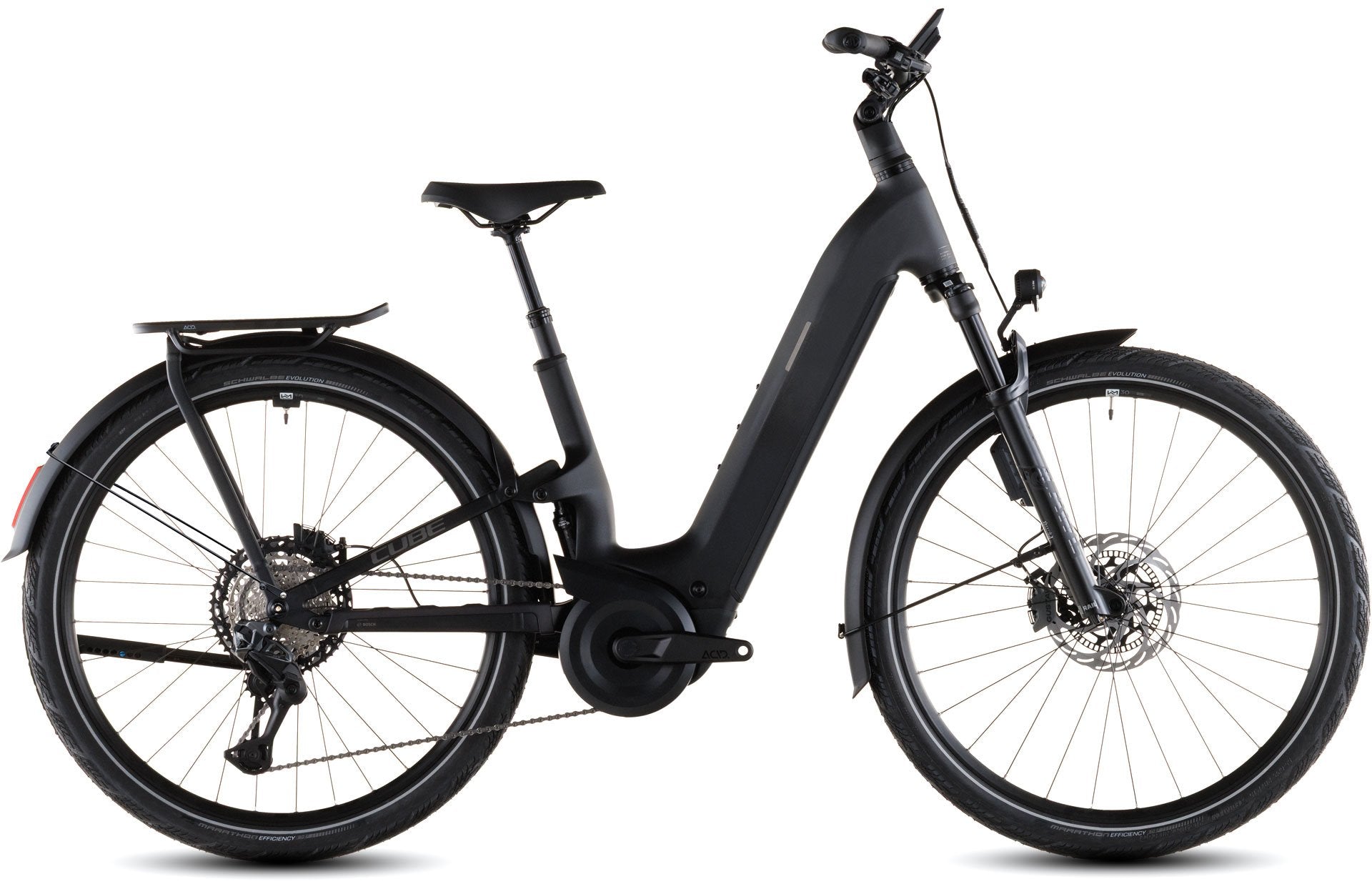 Produktbild: Cube Kathmandu Hybrid ONE11 HPC SLT 800 carbon´n´silverdust, Seitenansicht (weißer Hintergrund)