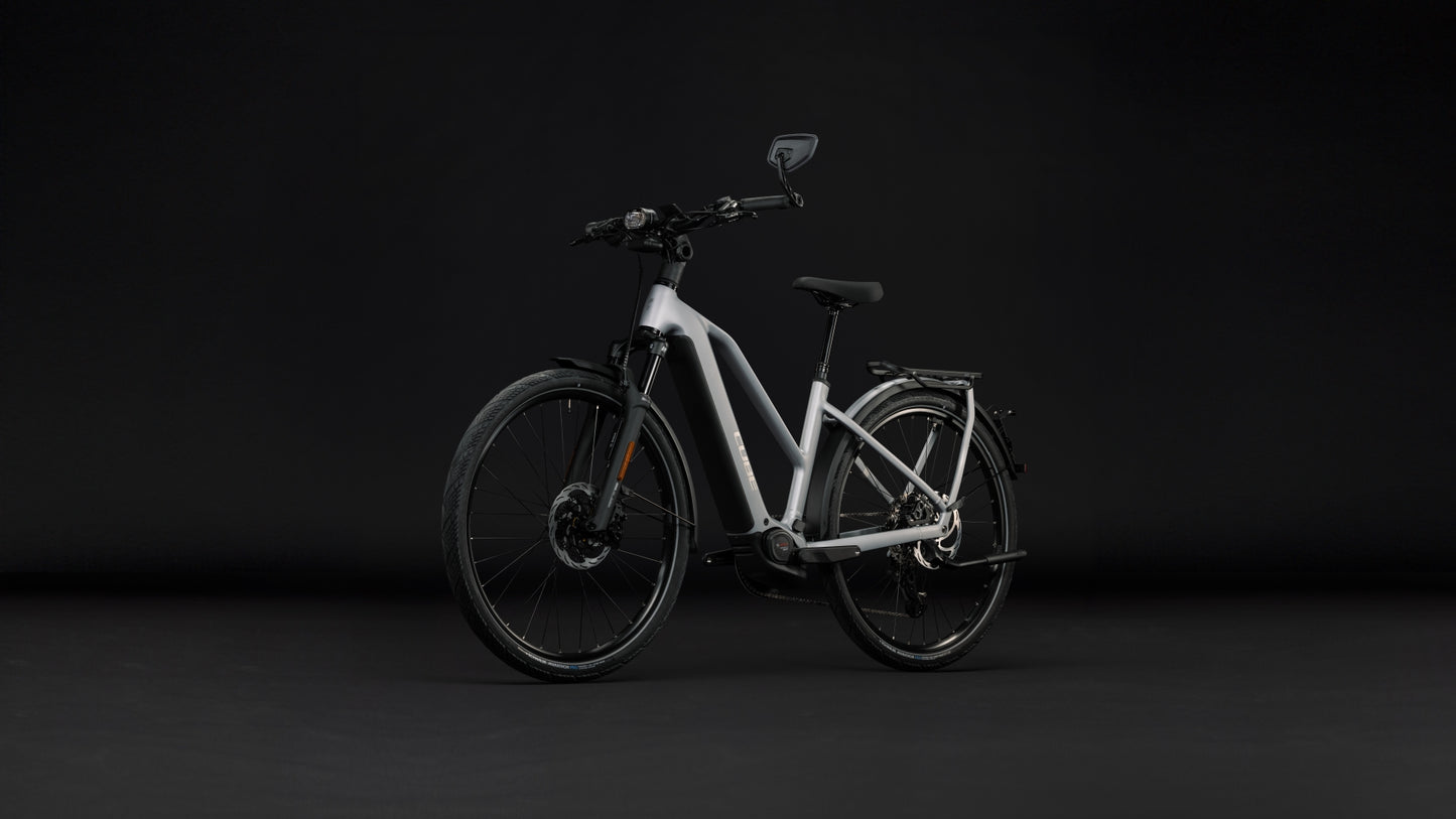 Cube Kathmandu Hybrid 45 800 slategrey´n´chrome Trapeze 2027