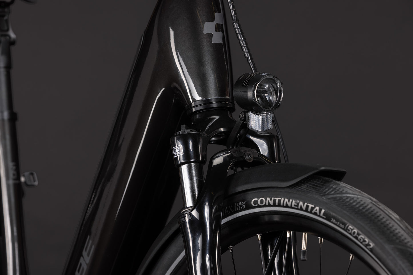 Cube Supreme Hybrid Comfort ONE 600 gunmetal´n´reflex Easy Entry 2027