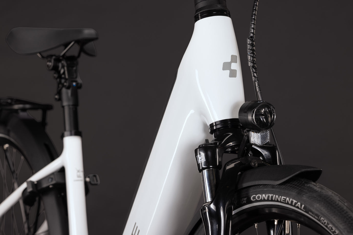 Cube Supreme RT Hybrid Comfort EX 600 metallicwhite´n´reflex Easy Entry 2027