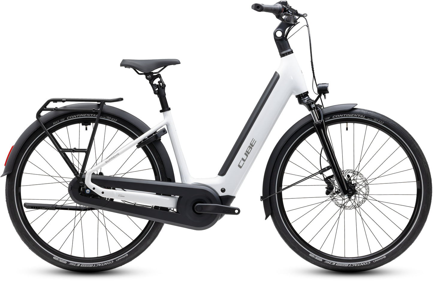 Cube Supreme RT Hybrid Comfort EX 600 metallicwhite´n´reflex Easy Entry 2027
