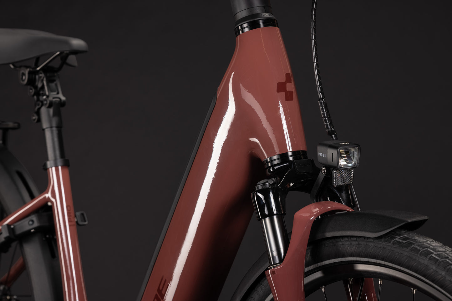 Cube Supreme Hybrid Comfort Pro 600 burgundy´n´claret Easy Entry 2027