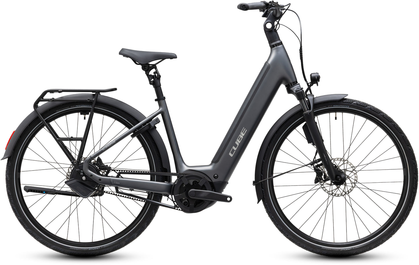 Cube Supreme Hybrid Deluxe SLT 600 slabgrey´n´chrome Easy Entry 2027