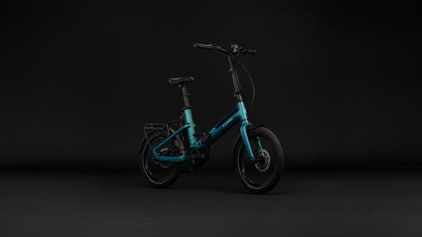 Cube Fold Hybrid Deluxe 540 metallicpetrol´n´sea 2027