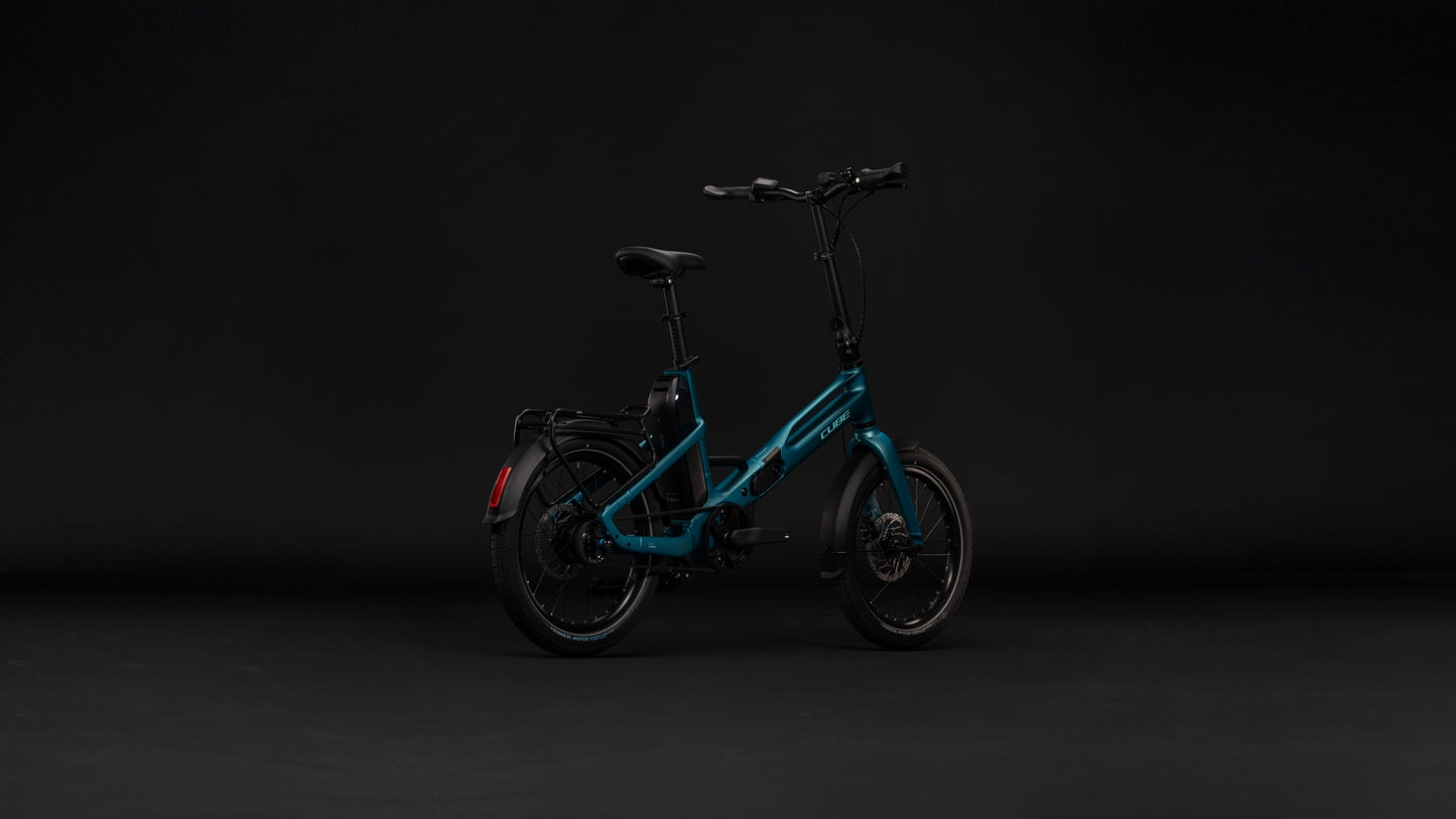 Cube Fold Hybrid Deluxe 540 metallicpetrol´n´sea 2027