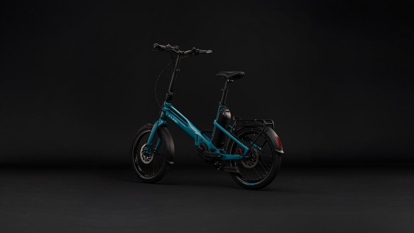 Cube Fold Hybrid Deluxe 540 metallicpetrol´n´sea 2027