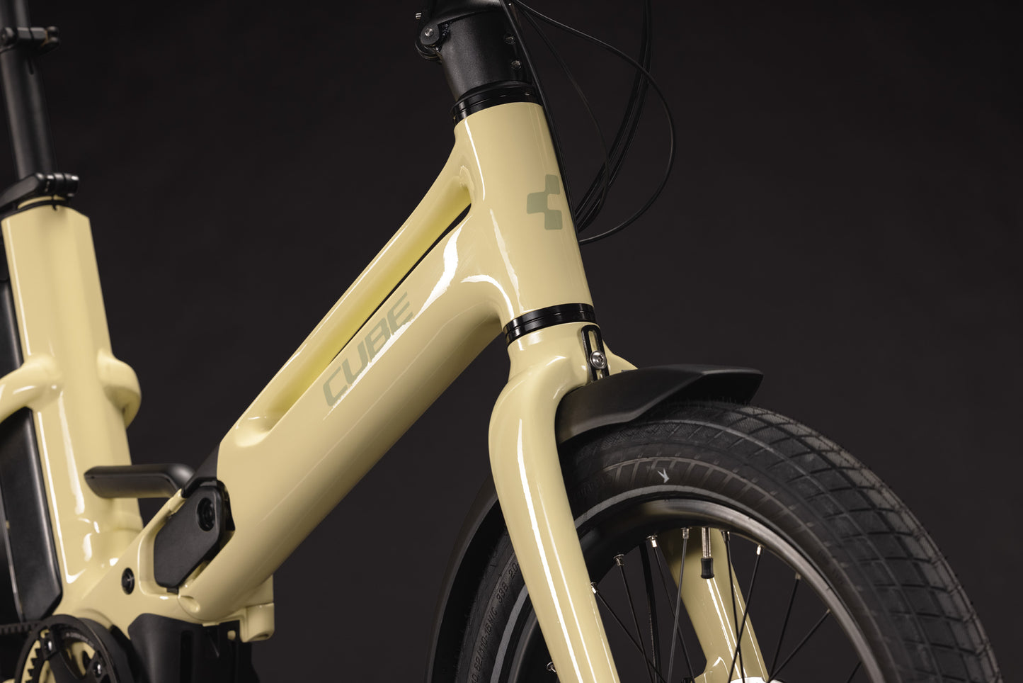 Cube Fold Hybrid Deluxe 540 paleyellow´n´sage 2027