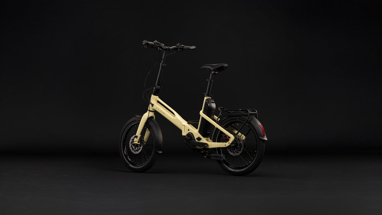 Cube Fold Hybrid Deluxe 540 paleyellow´n´sage 2027