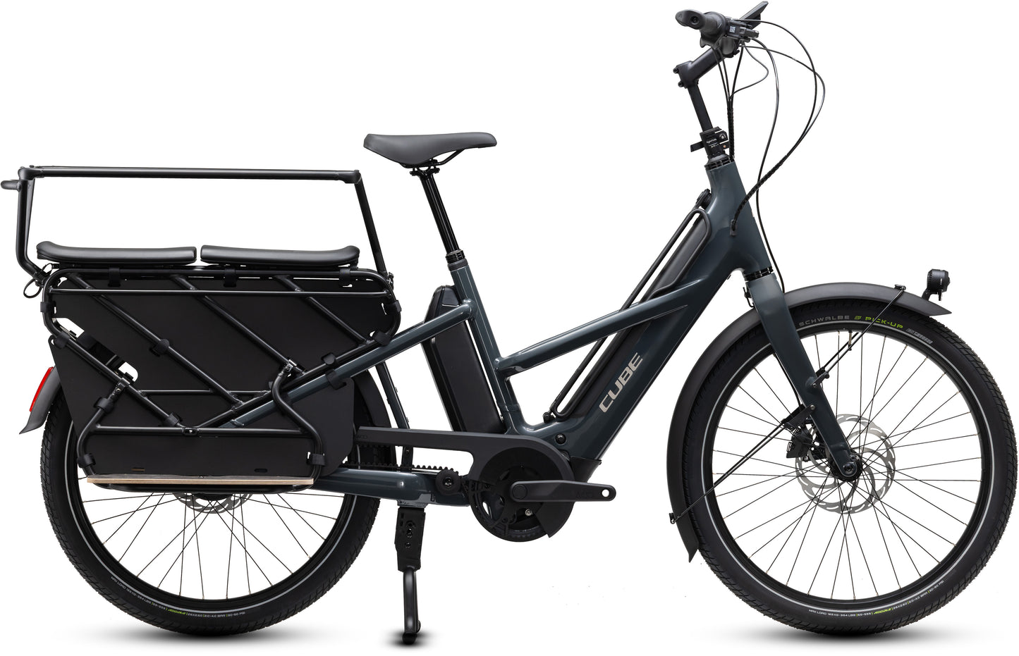 Cube Longtail Hybrid Deluxe Family 800 shadowgrey´n´grey 2027