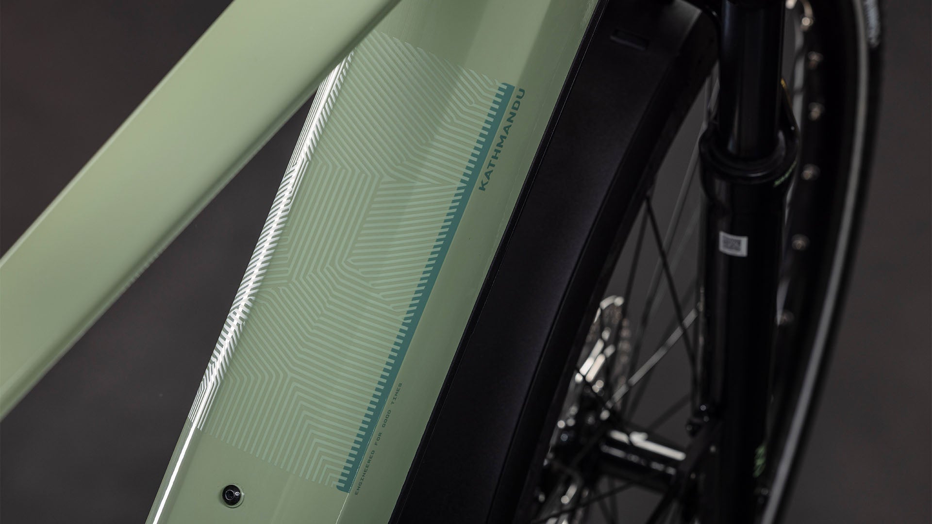 Produktbild: Cube Kathmandu Hybrid ONE 800 pea´n´green, Detailaufnahme 04