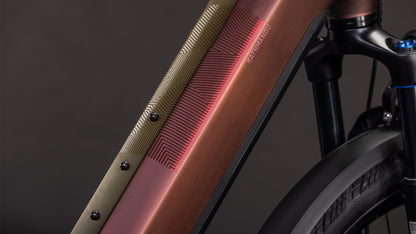 Produktbild: Cube Kathmandu Hybrid Pro 800 sunglow´n´chrome, Detailaufnahme 02