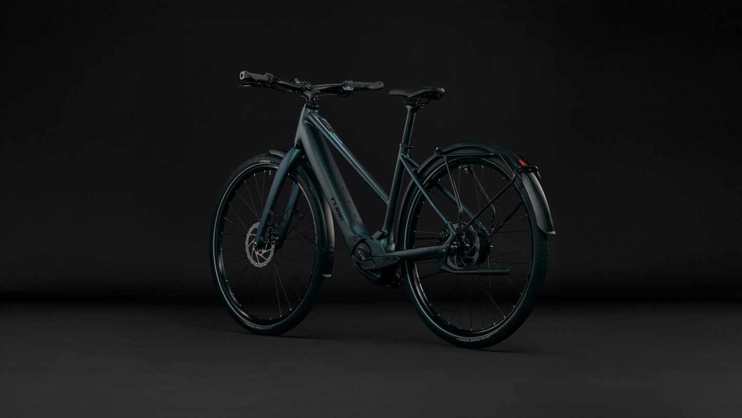Cube Editor Hybrid SLX 400X FE glitterteal´n´black Trapeze 2027