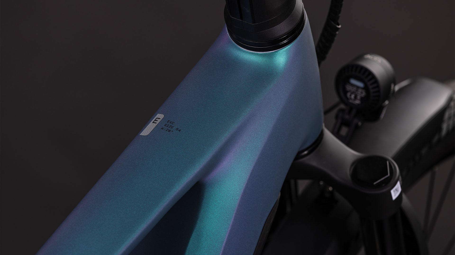Produktbild: Cube Kathmandu Hybrid EXC 800 smaragdgrey´n´prism, Detailaufnahme 01