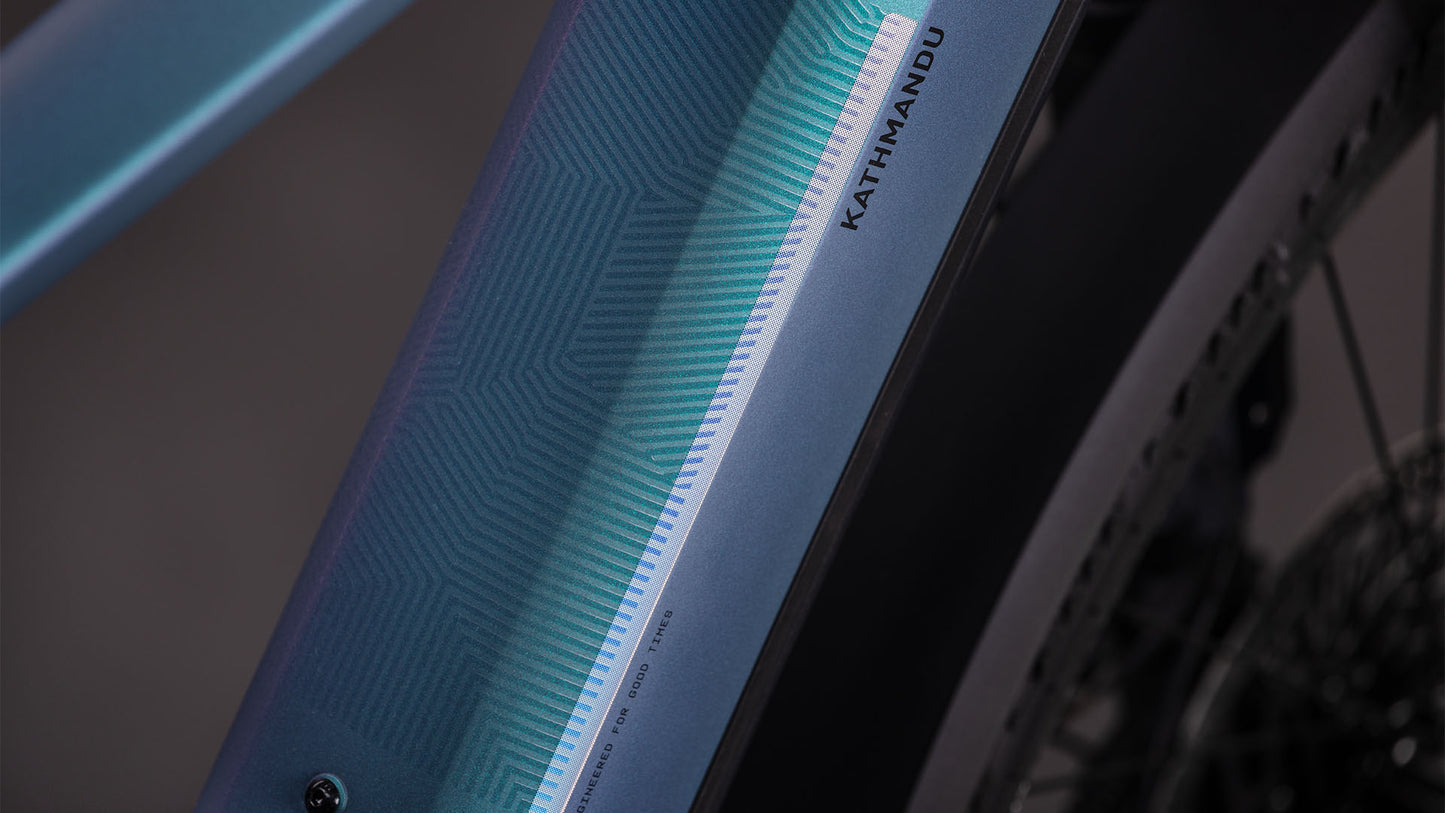 Produktbild: Cube Kathmandu Hybrid EXC 800 smaragdgrey´n´prism, Detailaufnahme 02