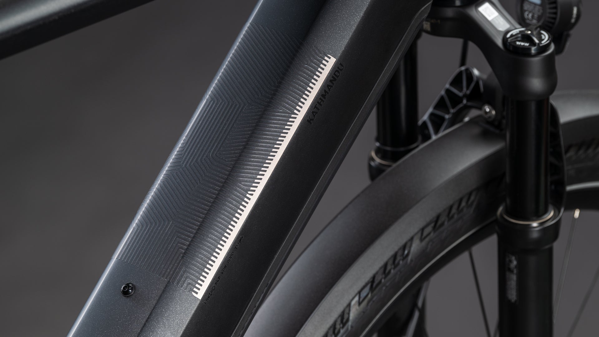 Produktbild: Cube Kathmandu Hybrid SLX 800 silverdust´n´chrome, Detailaufnahme 02