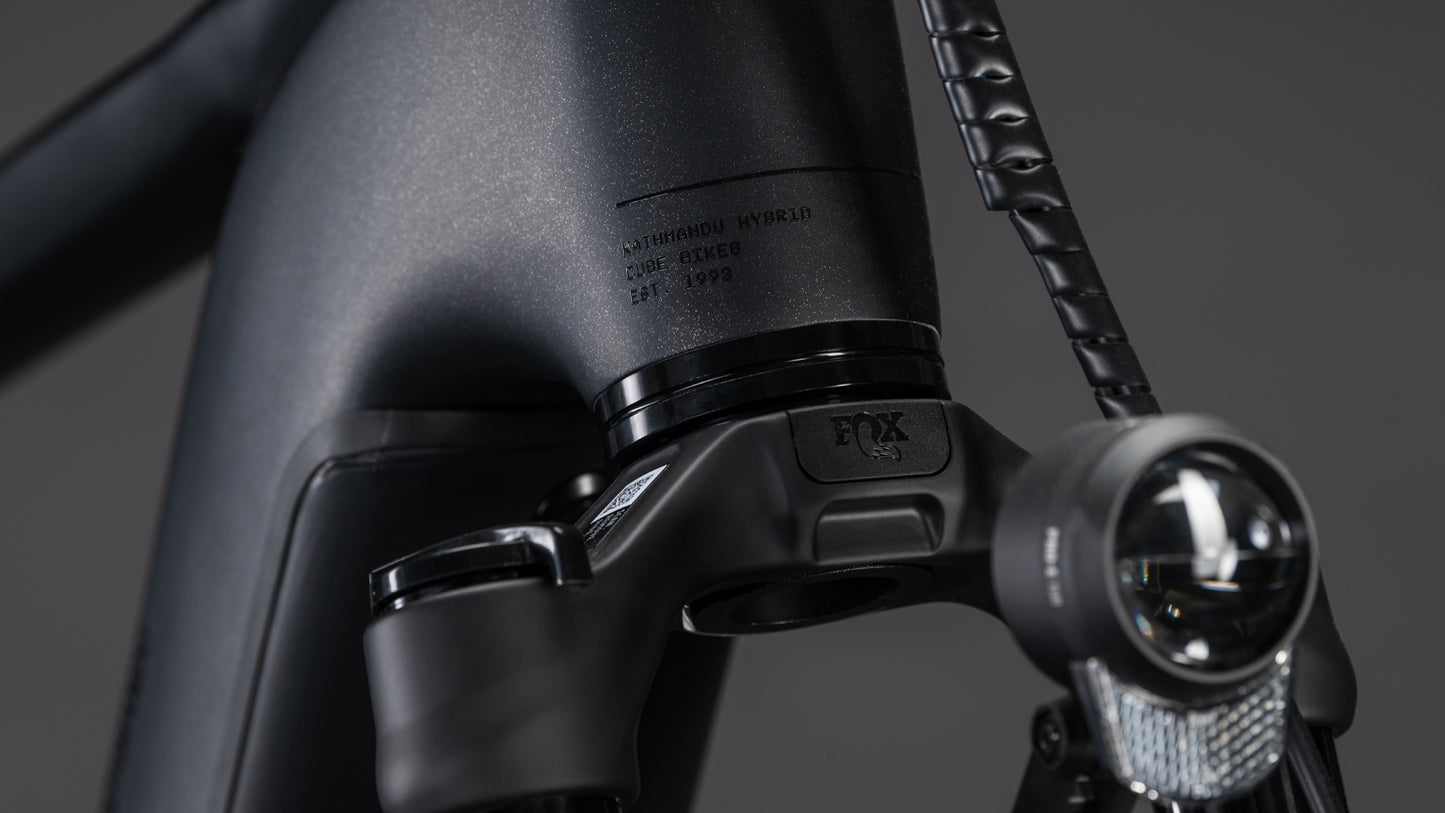 Produktbild: Cube Kathmandu Hybrid SLX 800 silverdust´n´chrome, Detailaufnahme 06