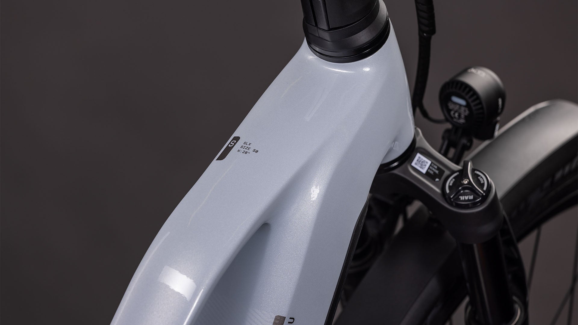 Produktbild: Cube Kathmandu Hybrid SLX 800 foggrey´n´grey, Detailaufnahme 01