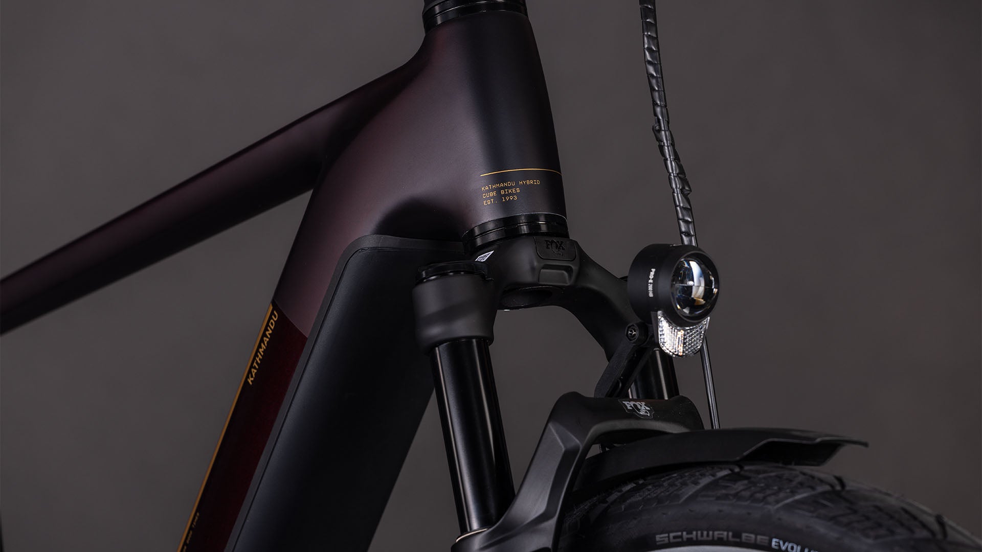 Produktbild: Cube Kathmandu Hybrid Comfort SLX 800 solareclipse´n´gold, Detailaufnahme 05