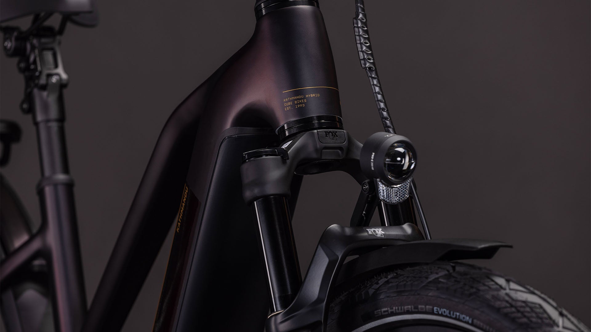 Produktbild: Cube Kathmandu Hybrid Comfort SLX 800 solareclipse´n´gold, Detailaufnahme 06