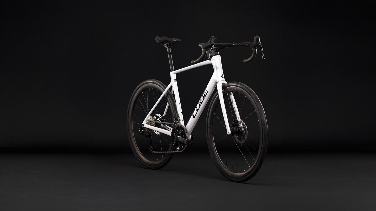 Cube Attain C:62 SLX metallicwhite´n´black 2027