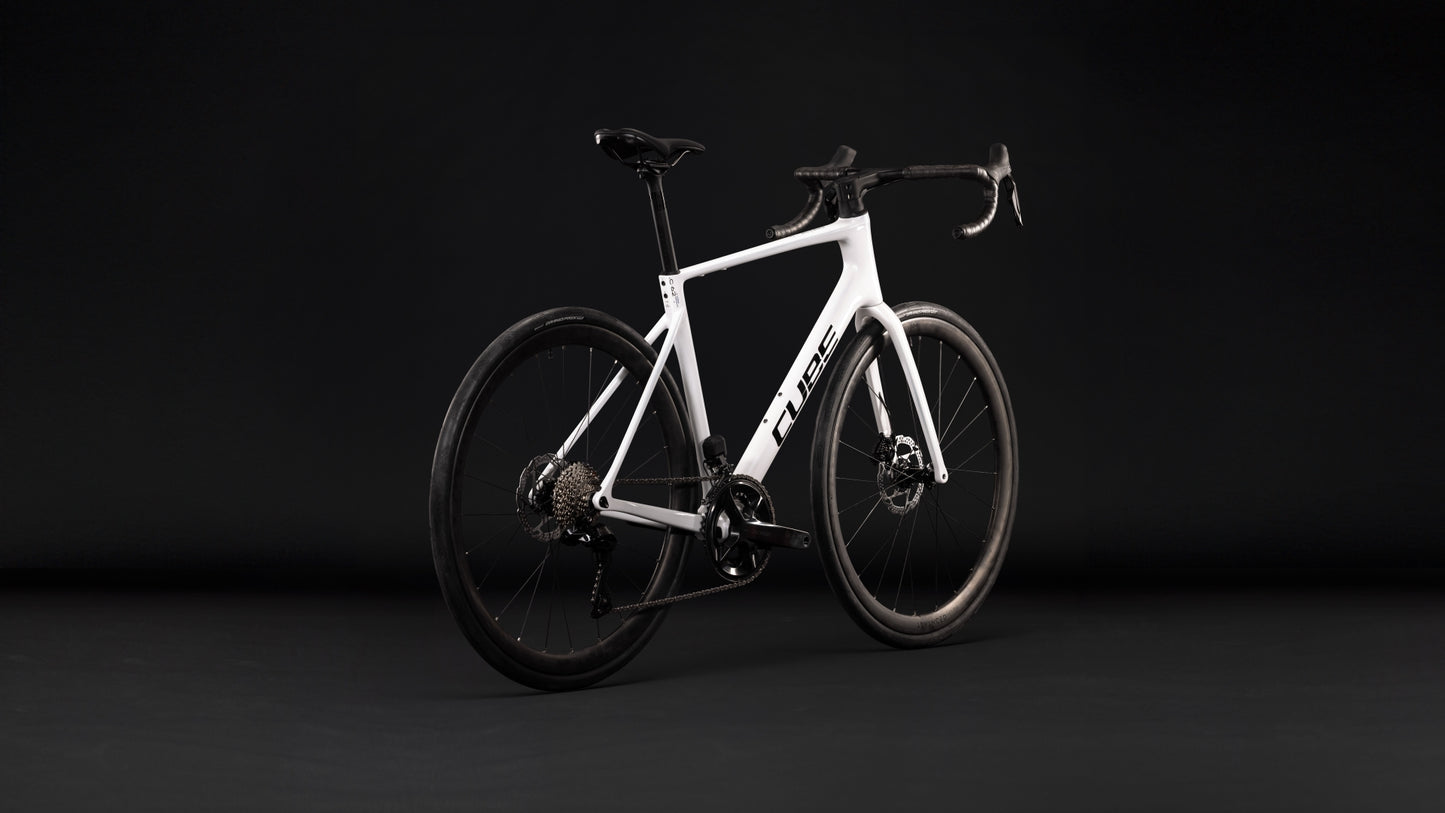 Cube Attain C:62 SLX metallicwhite´n´black 2027