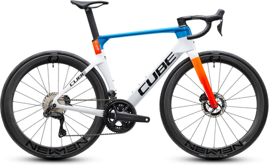 CUBE Litening Aero C:68X Race Rennrad 2027 in teamline, Seitenansicht
