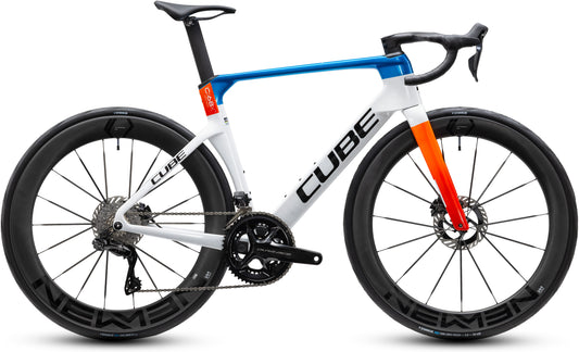 CUBE Litening Aero C:68X SLT Rennrad 2027 in teamline, Seitenansicht