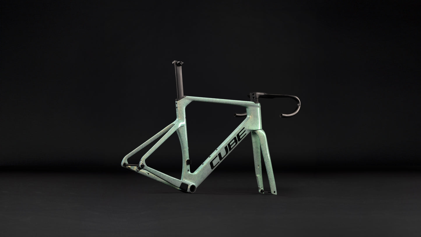 Cube Litening AERO C:68X Frameset genesisfibre´n´black 2027