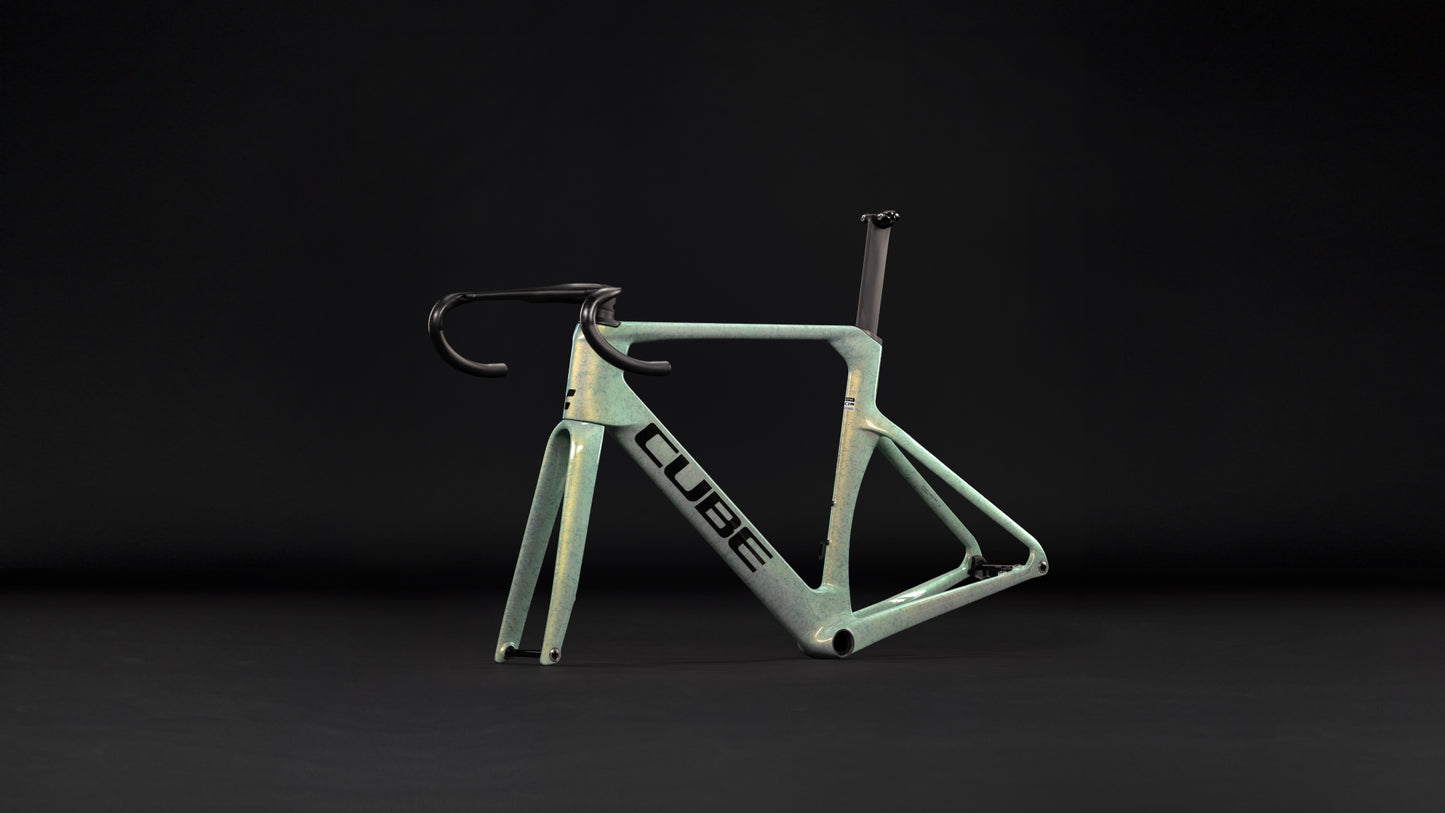 Cube Litening AERO C:68X Frameset genesisfibre´n´black 2027