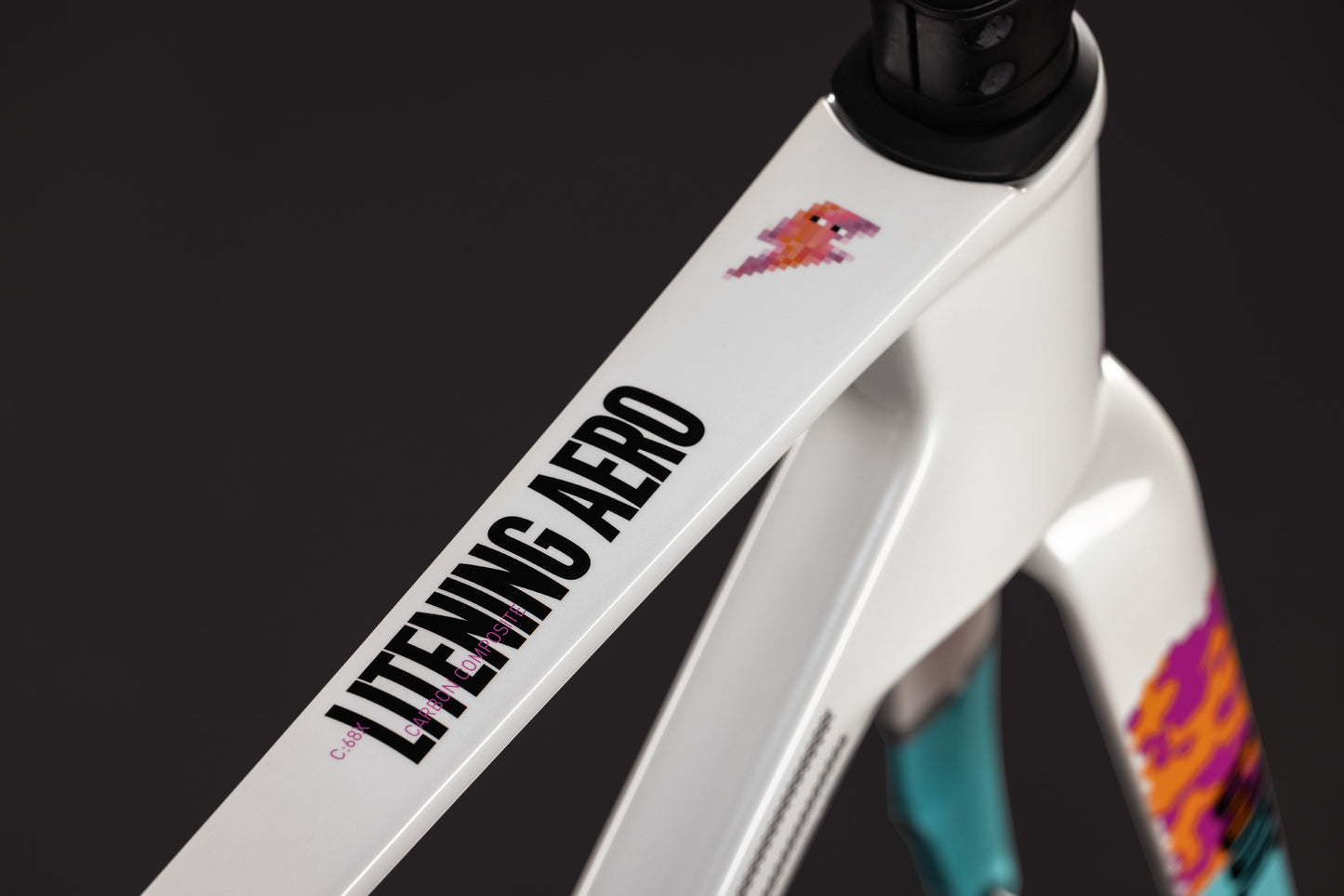 Cube Litening AERO C:68X Frameset graphic´n´white 2027