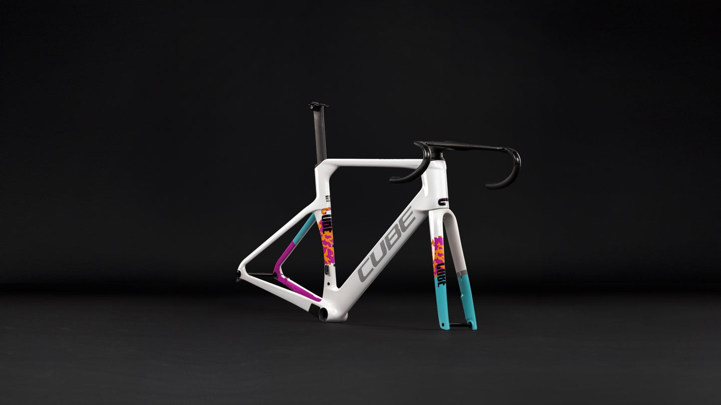 Cube Litening AERO C:68X Frameset graphic´n´white 2027