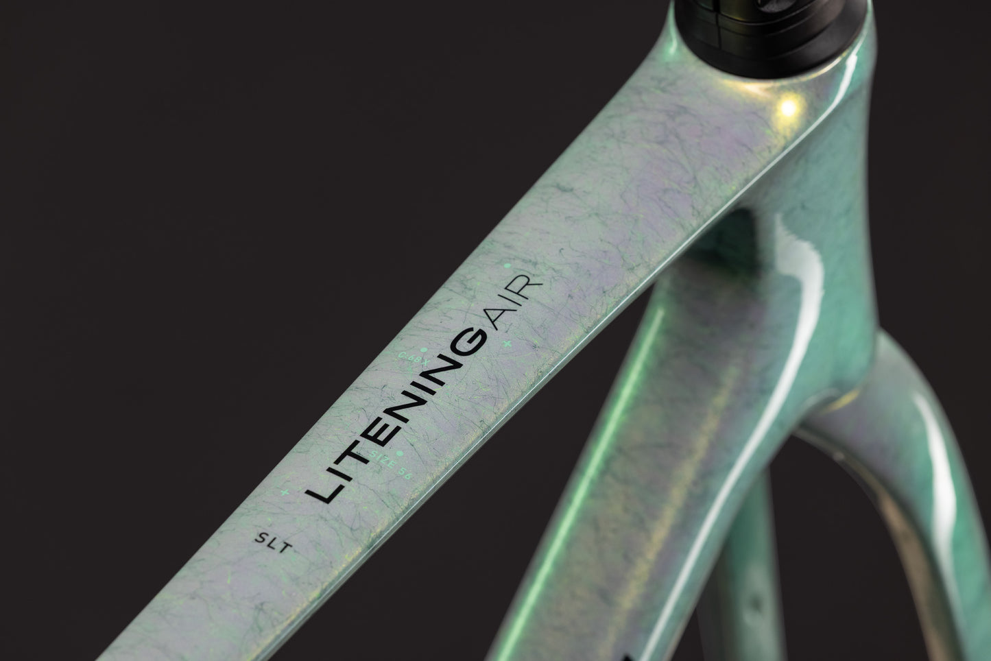 Cube Litening AIR C:68X Frameset genesisfibre´n´black 2027