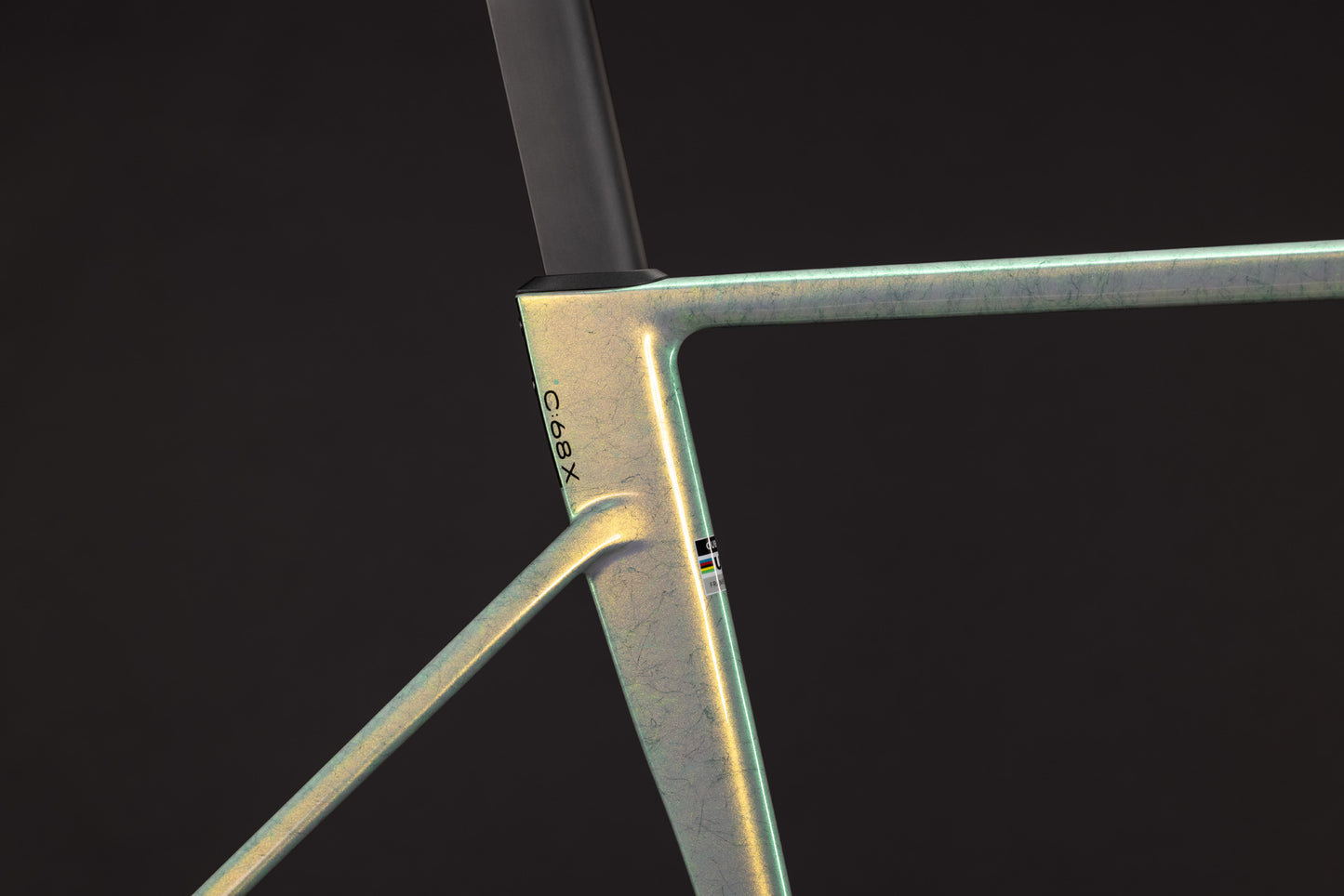 Cube Litening AIR C:68X Frameset genesisfibre´n´black 2027