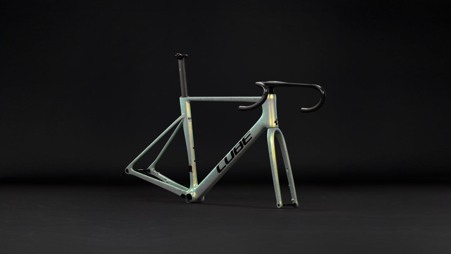 Cube Litening AIR C:68X Frameset genesisfibre´n´black 2027