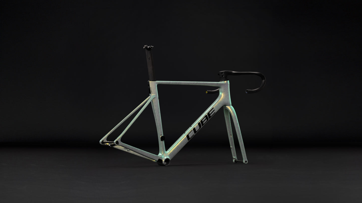 Cube Litening AIR C:68X Frameset genesisfibre´n´black 2027