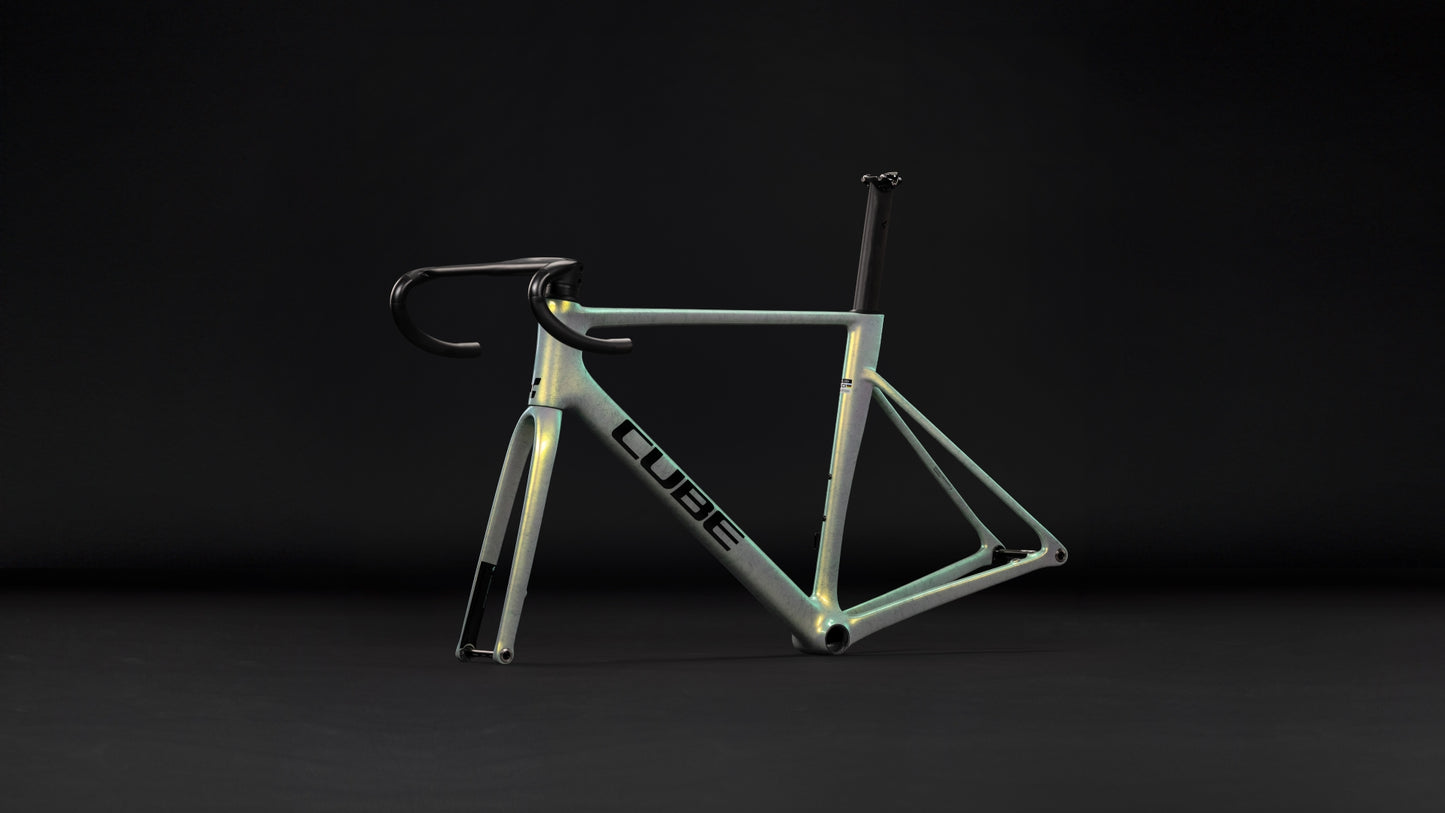 Cube Litening AIR C:68X Frameset genesisfibre´n´black 2027
