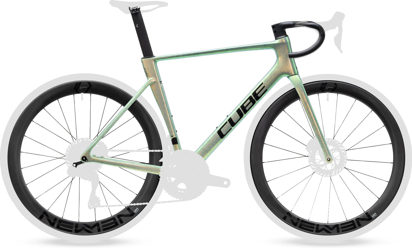 Cube Litening AIR C:68X Frameset genesisfibre´n´black 2027