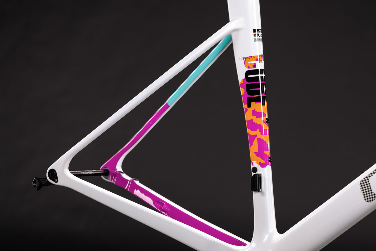 Cube Litening AIR C:68X Frameset graphic´n´white 2027