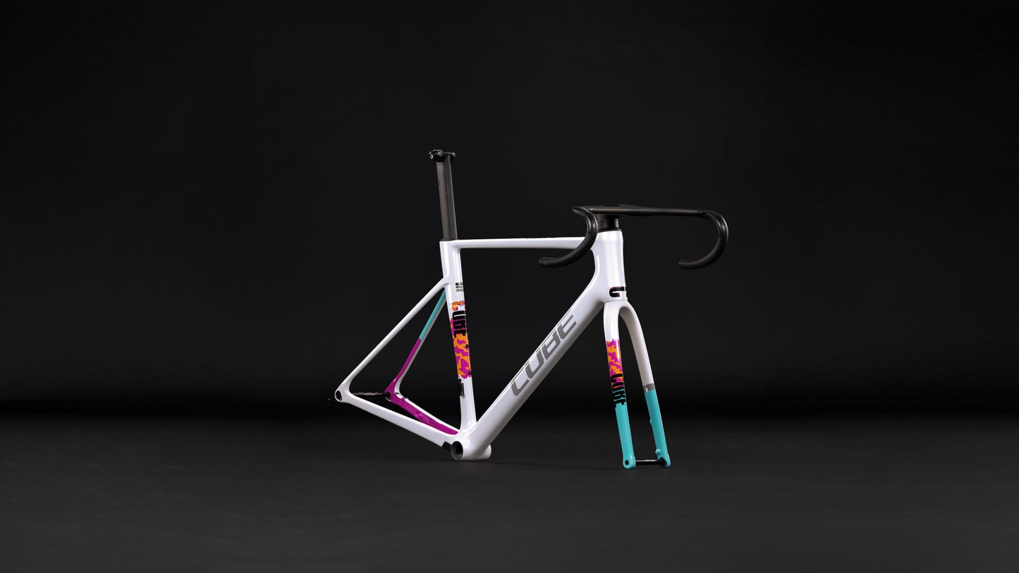 Cube Litening AIR C:68X Frameset graphic´n´white 2027